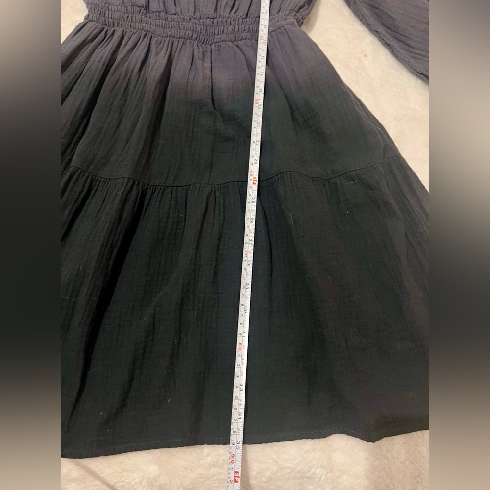 Universal Thread Gauze Cotton Ombré Prairie Cottagecore Peasant Dress Size S - Picture 8 of 9